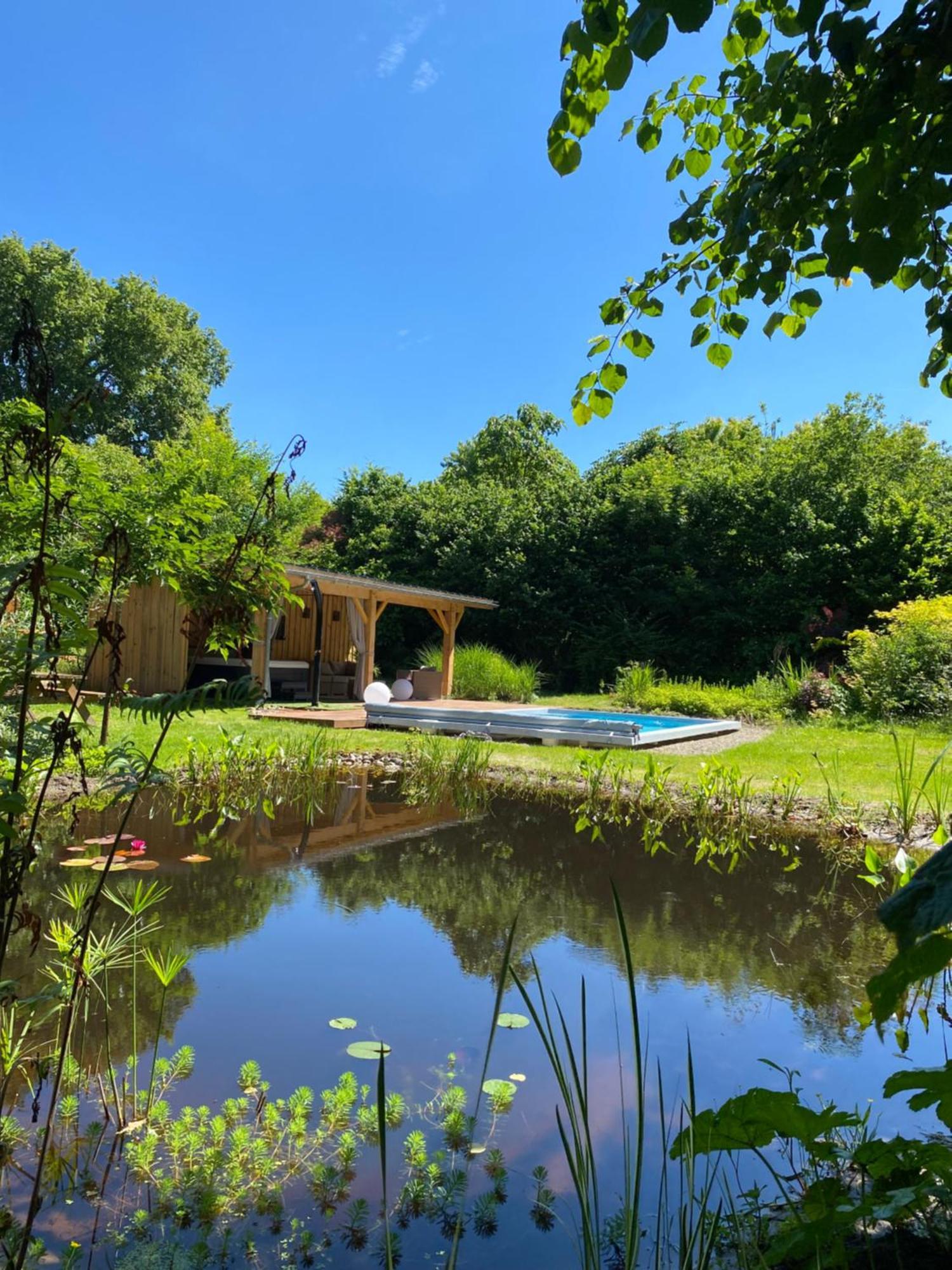 Gites & Spa De Charme " Ploum" Pouydesseaux Exterior foto